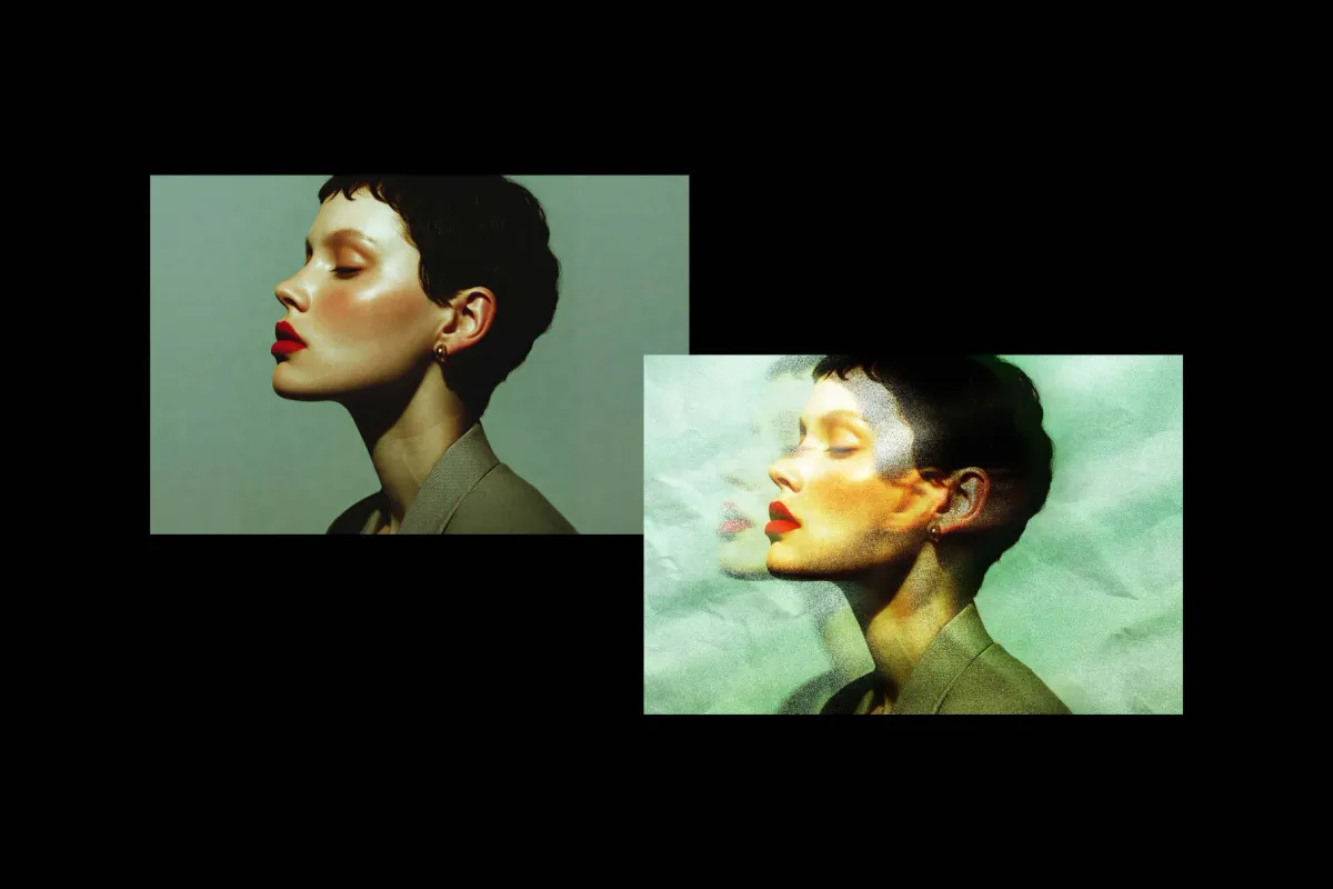 Smudged Fade Photo Effect