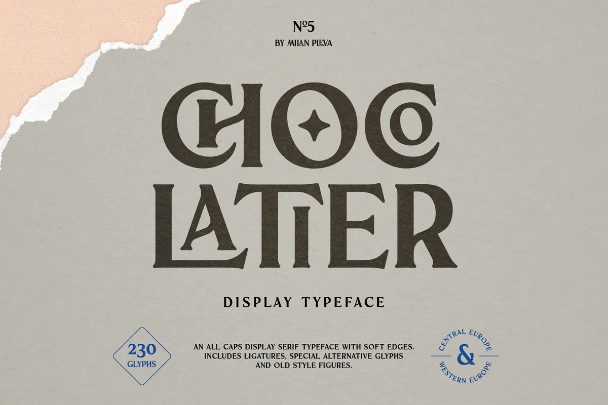 Chocolatier Display Font