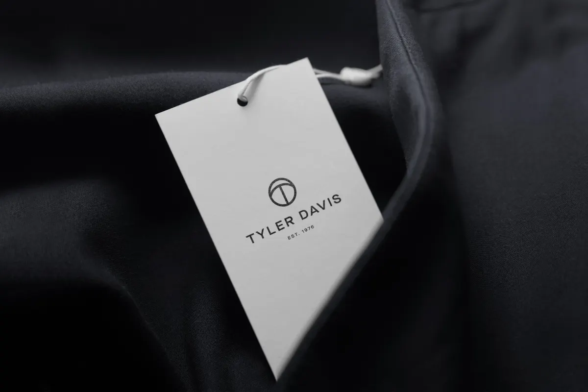 Corded Hang Tag Mockup