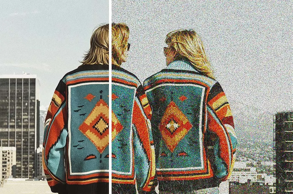 Vintage Dust Photo Effect