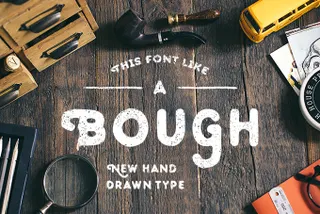 Bough Hand-Drawn Typeface
