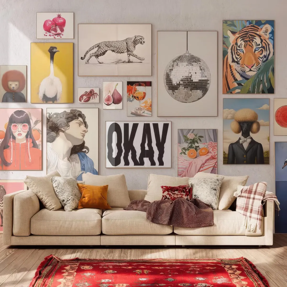 100 Eclectic Prints