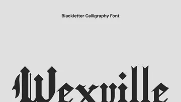 Wexville Blackletter Font