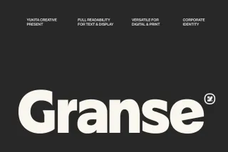 Granse - Modern Sans Serif Font