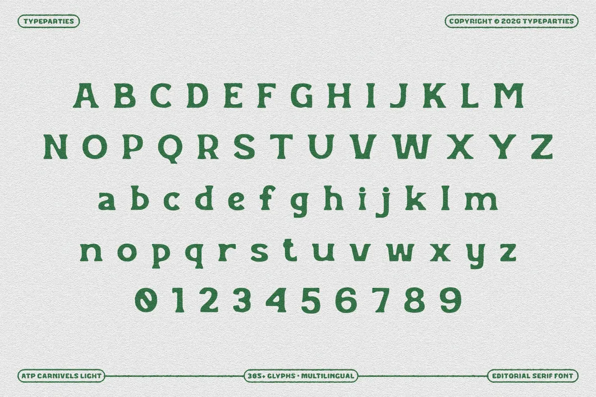 Carnivels Lights - Display Serif
