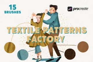 Textile Factory Procreate Brushes