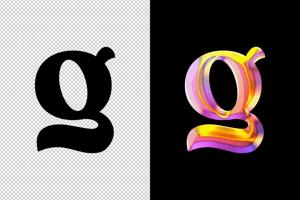 Chrome Metal Text & Logo Effect