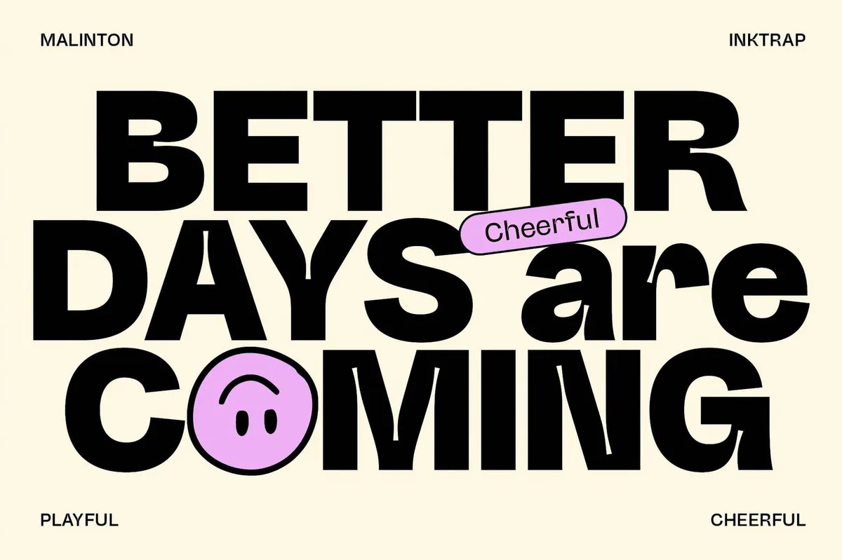 Malinton — Display Sans Font Family
