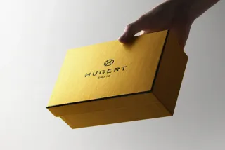 Emboss-Ready Gift Box Mockup