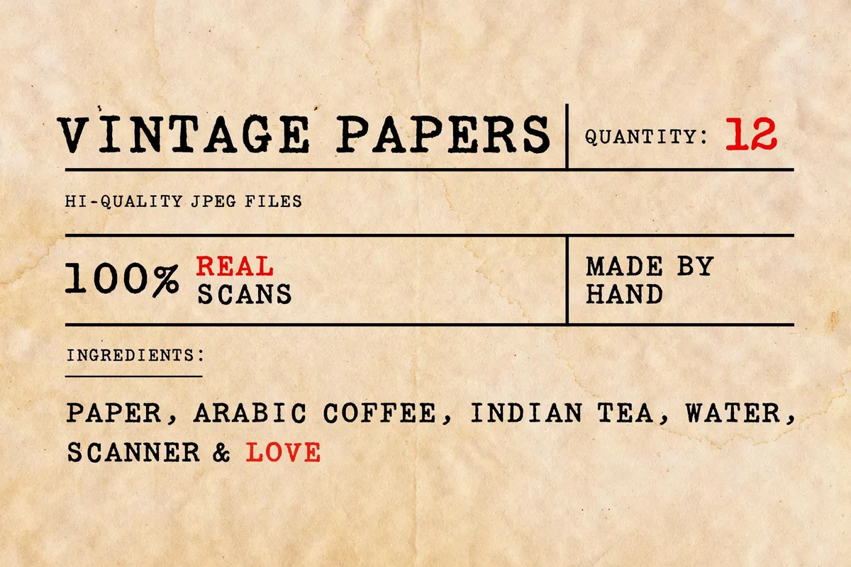 Old Paper Textures