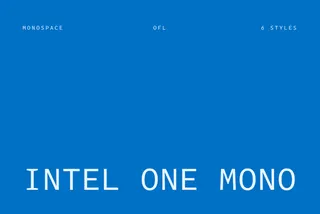Intel One Mono Font Family