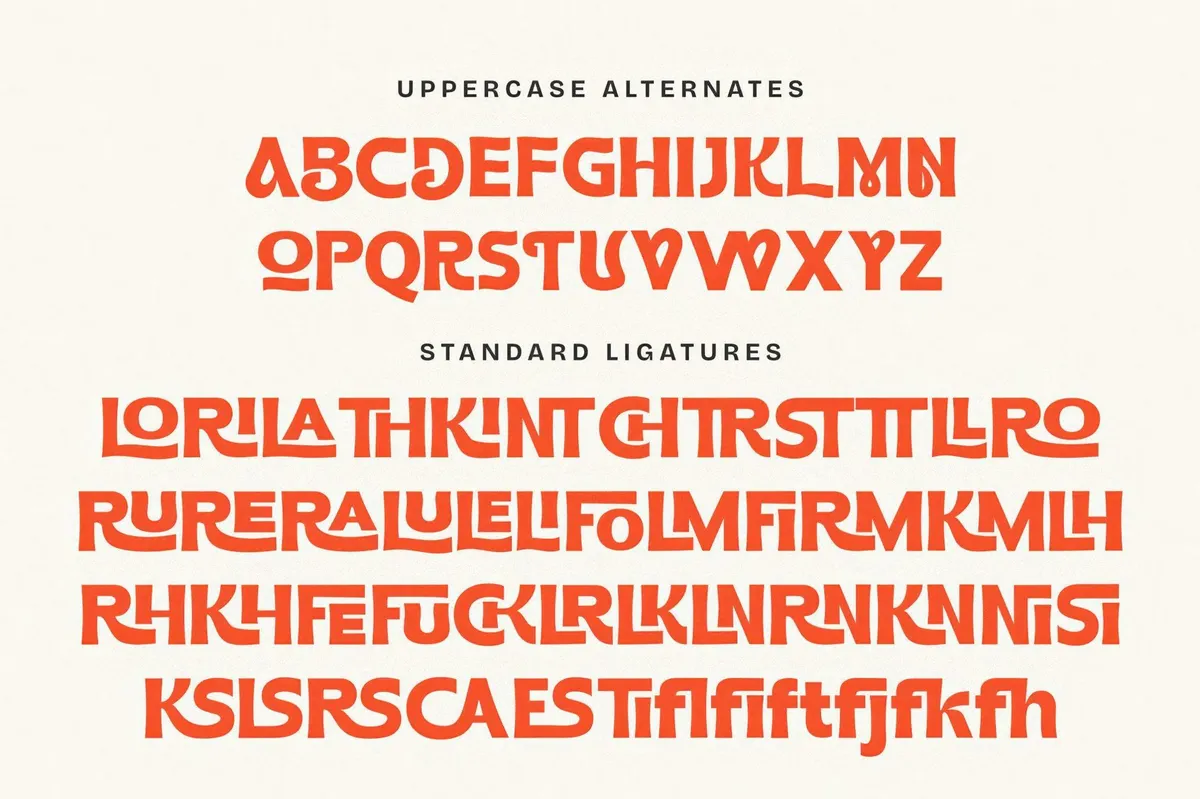 Floriena Ligatures Sans