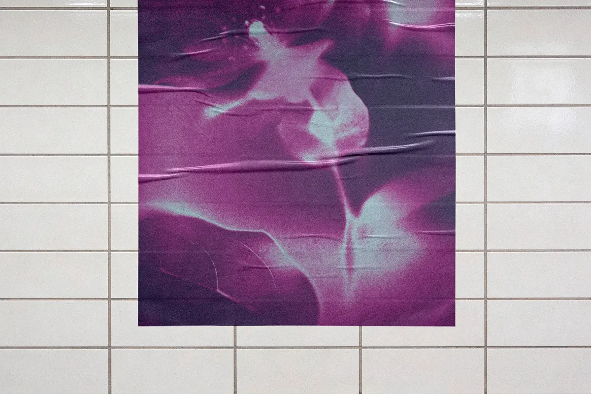 Subway Tile Poster Mockup