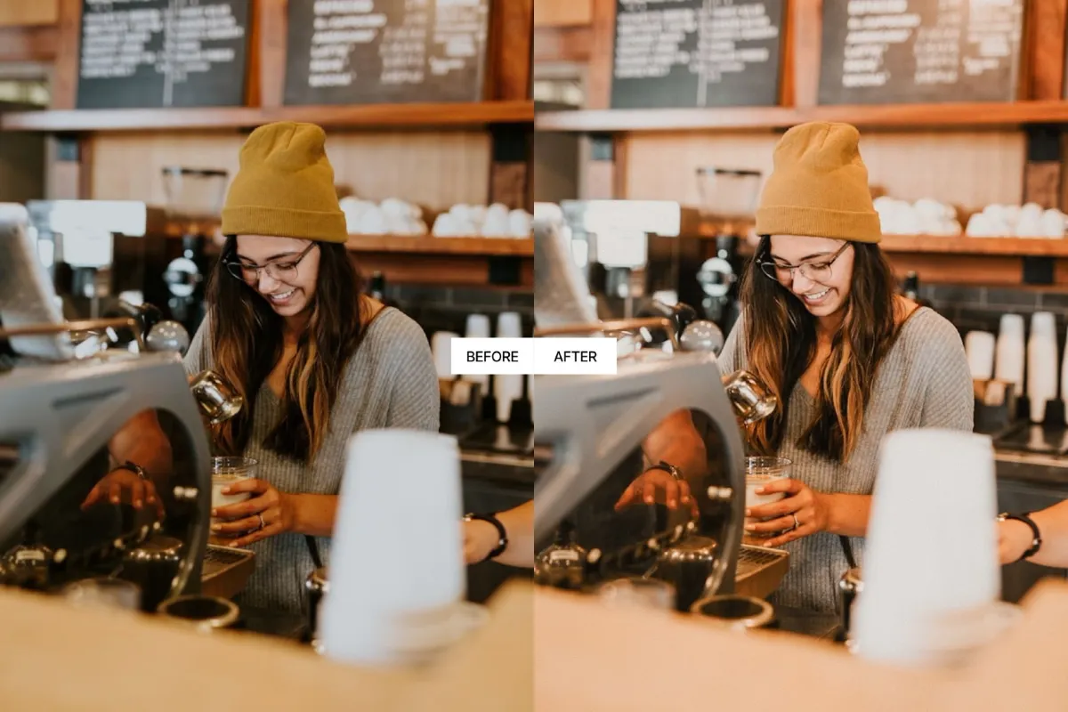 Creamy Warm Portrait Lightroom Presets