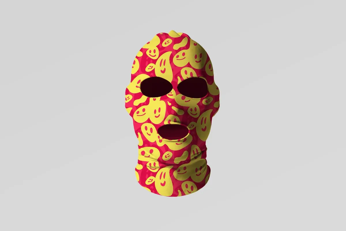 Minimal Balaclava Mockup