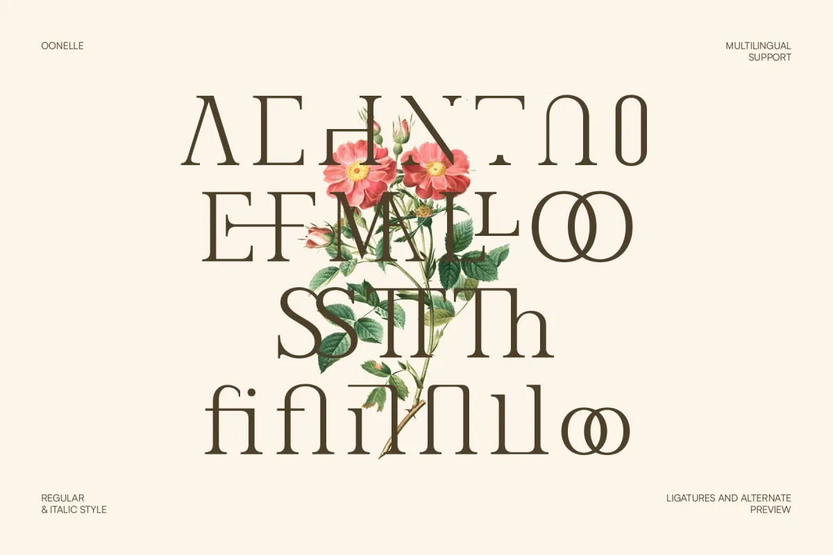 Oonelle - Elegant Serif Font