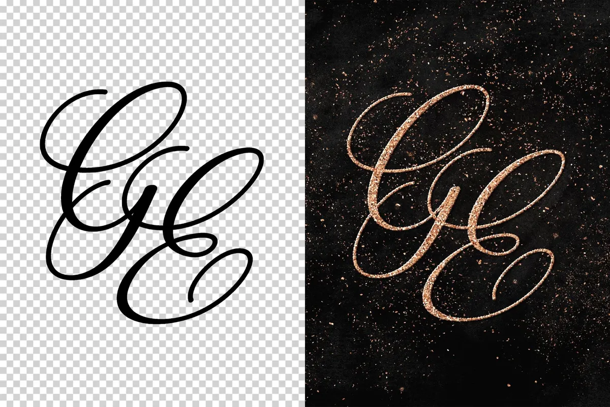 Glam Glitter Text & Logo Effect