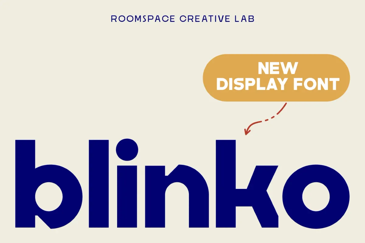 Blinko – Bold Modern Sans Serif Font