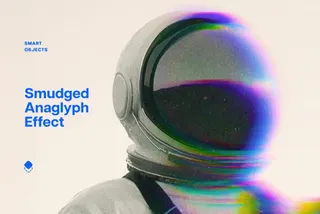 Smudged Anaglyph Effect