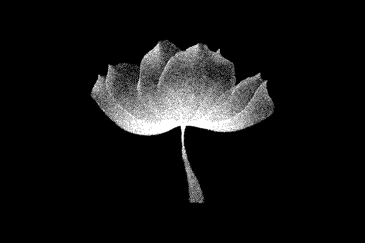 Dithering Bitmap Vector Shapes Collection