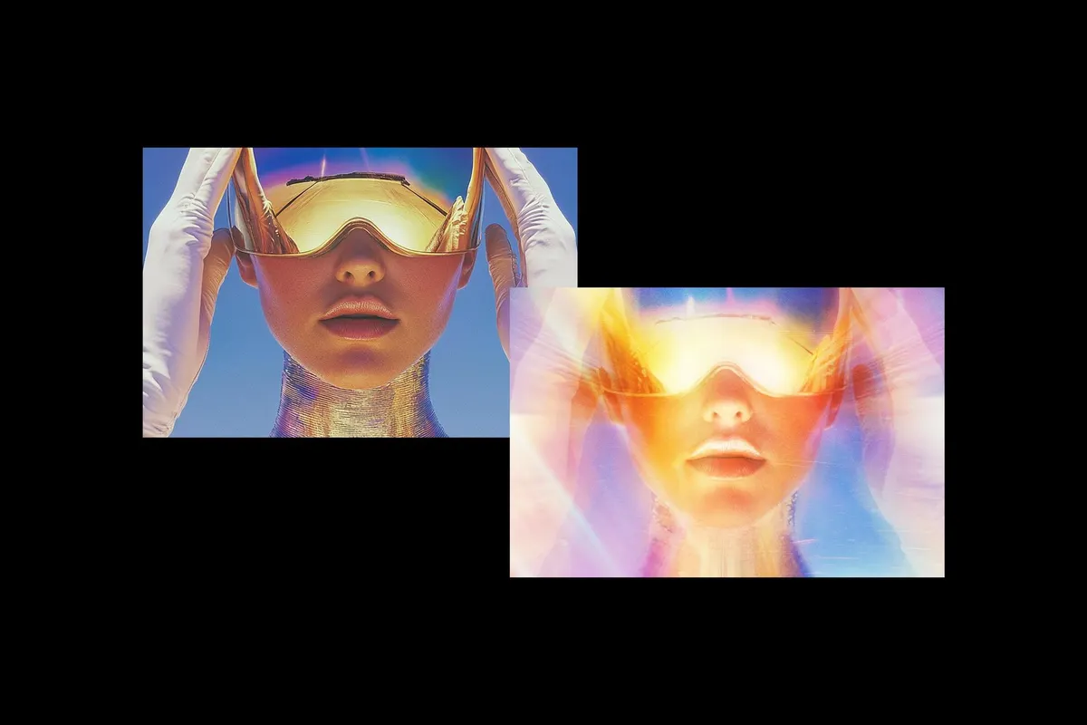 Motion Glow Photo Effect