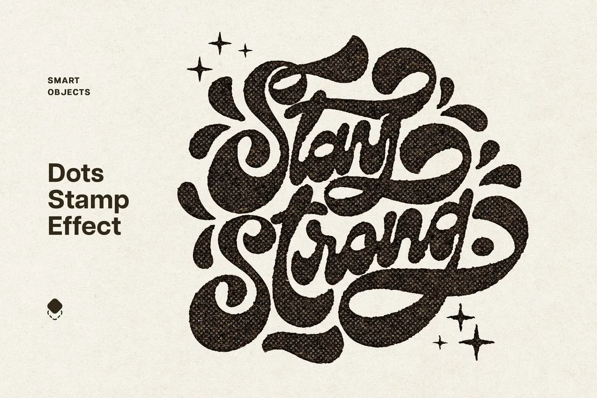 Craft Dots Stamp Effect