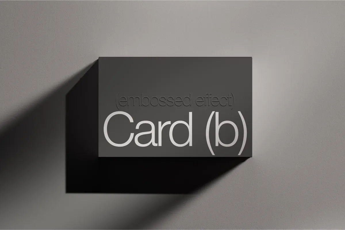 Business Card Mockup