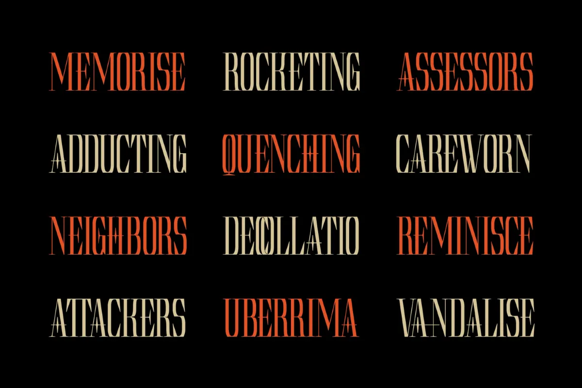 Theome - Gothic Serif Display Font