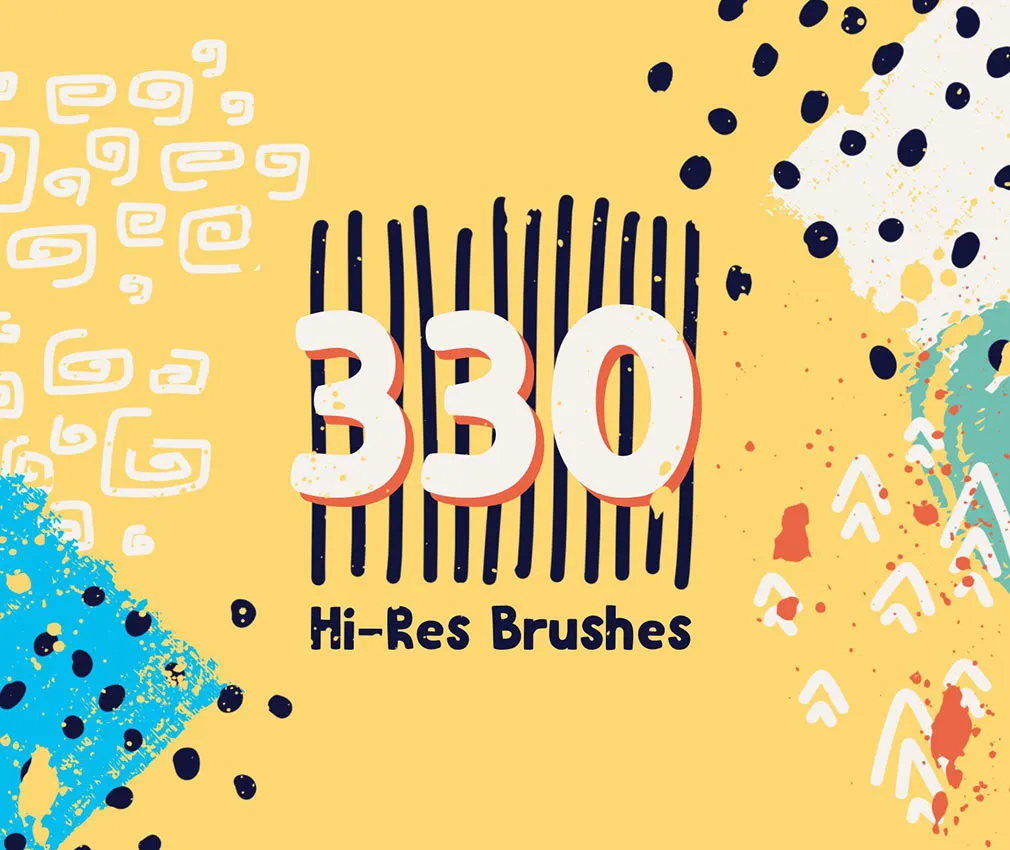 Graphic Beats Procreate Brushes