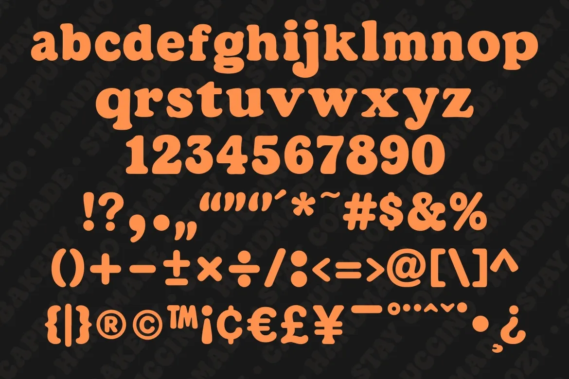 Pawcinno – Playful Retro Bubble Font