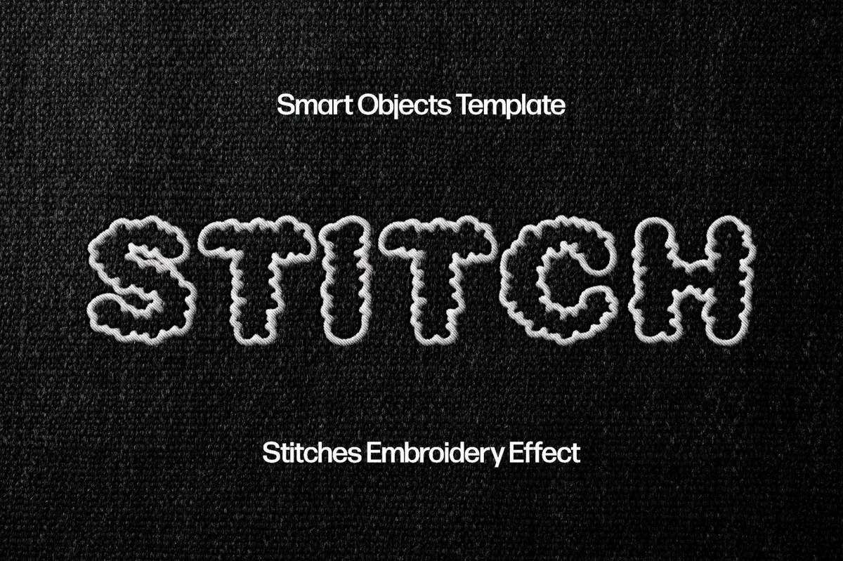 Stitches Embroidery Effect