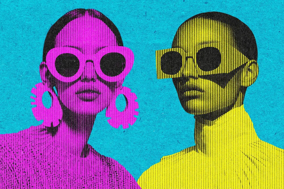 Grainy Halftone Effect