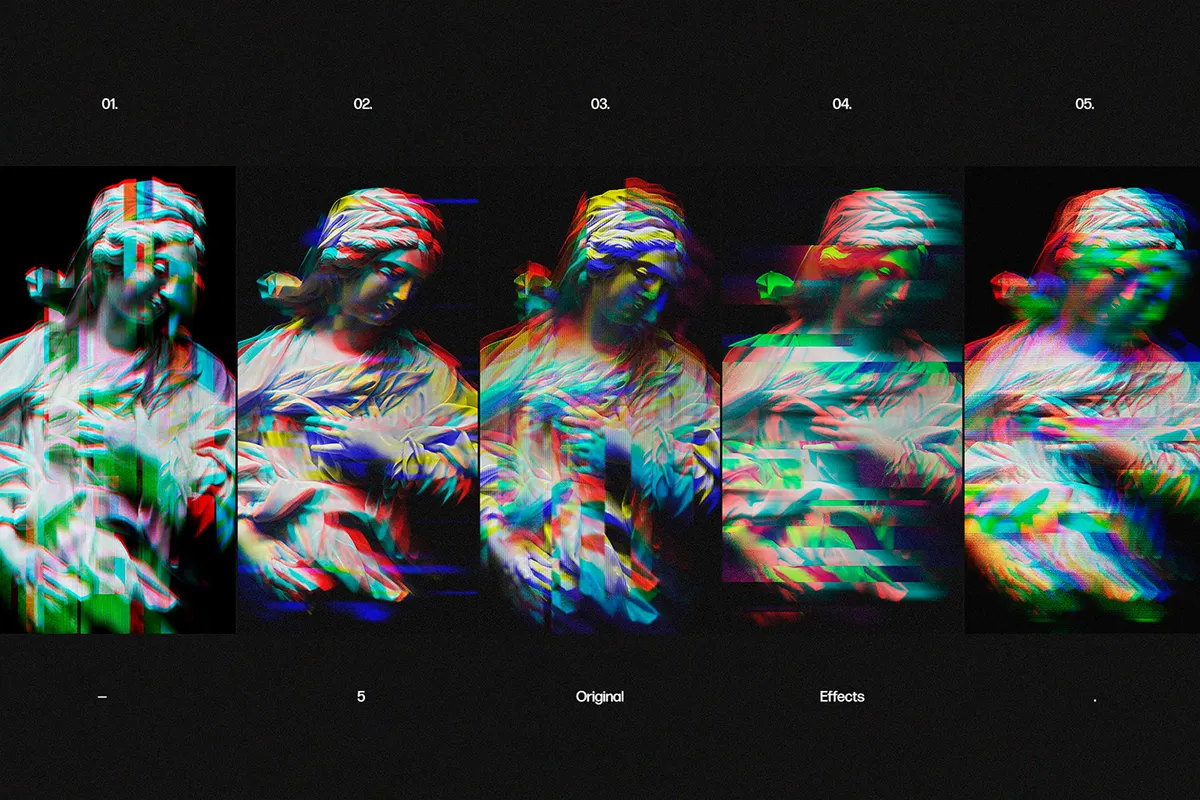 Glitch & Distortion Effects Bundle
