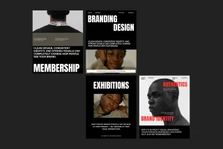 Brand Portfolio Instagram Post Affinity Templates