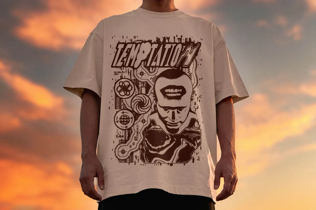 Sunset T-Shirt Mockup