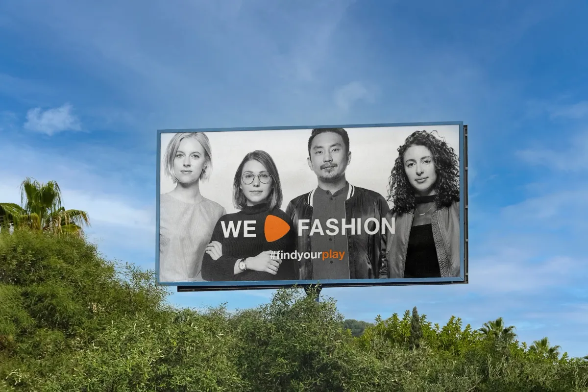 Roadside OOH Billboard Mockup