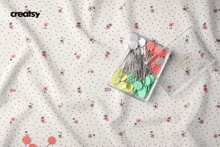 Creased Fabric Mockup