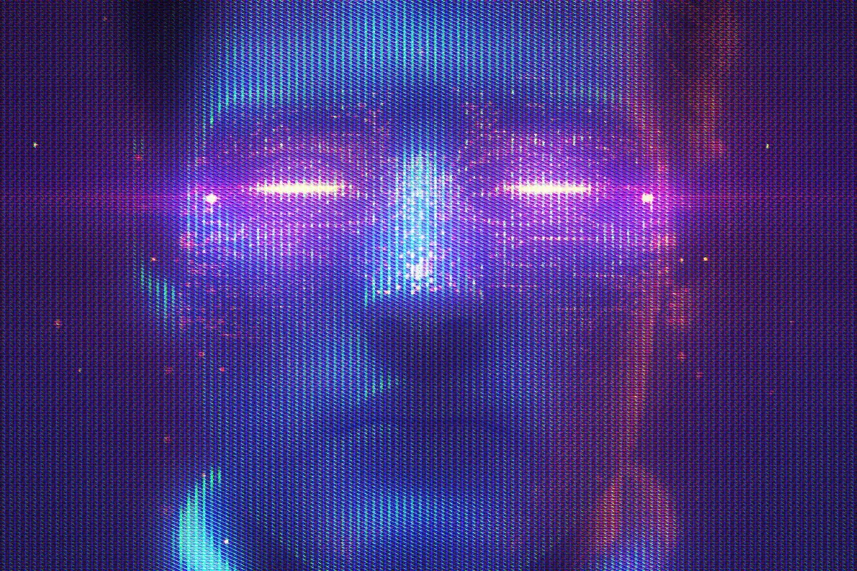 CRT Screen Photo Effect
