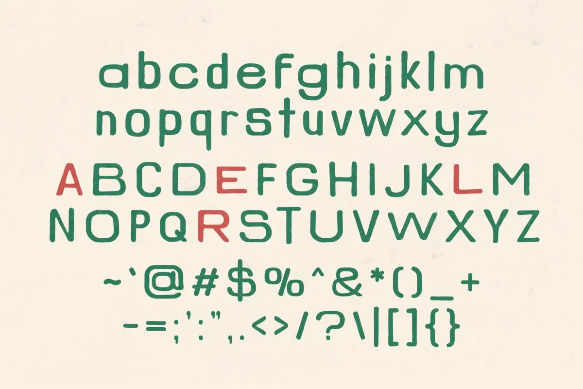 Real Talk Type - Playful Rounded Retro Font