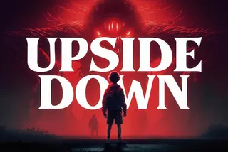 Upside Down - 1980s Retro Typeface