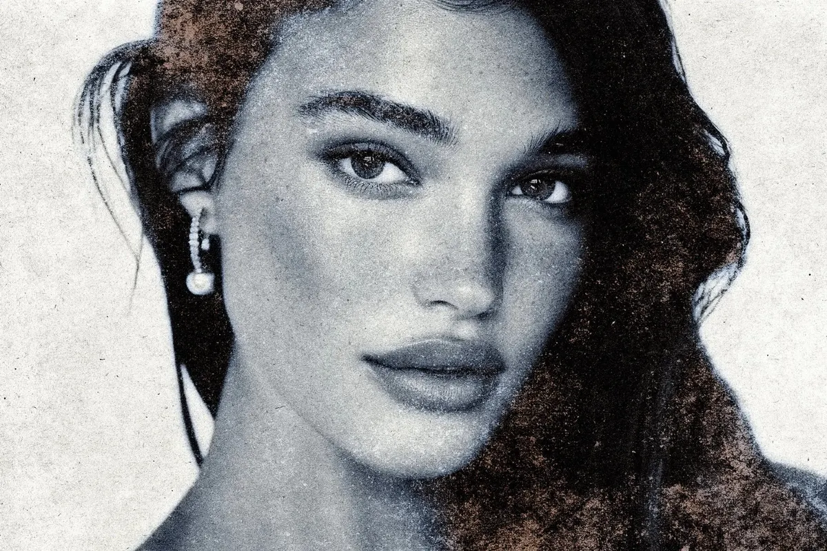 Grunge Print Photo Effect