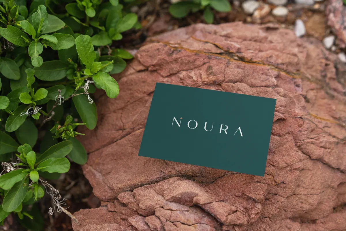 Nature Business Card Mockup