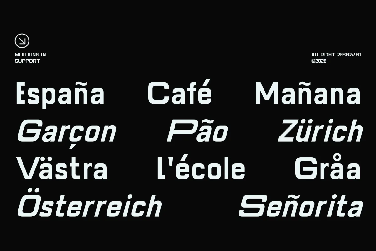 Horix - Modern Wide Sans Serif Font