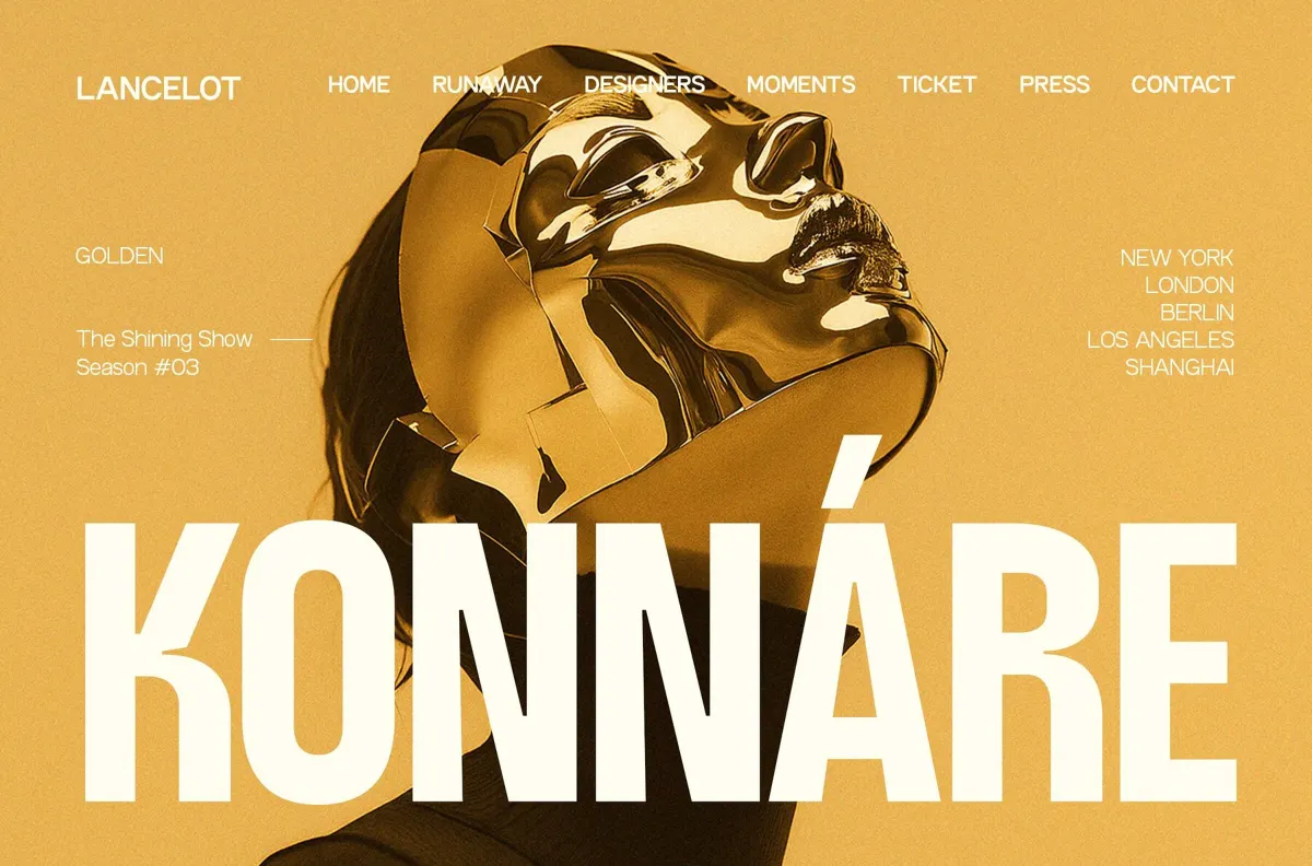 TRT Lancelot - Condensed Sans Font