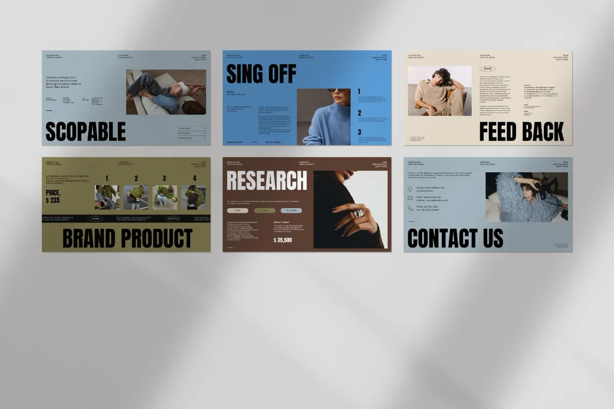 Brand Proposal Presentation Template