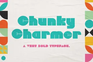 Chunky Charmer - Bold Typeface