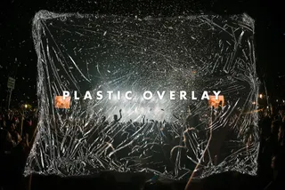 Wrinkled Plastic Overlay