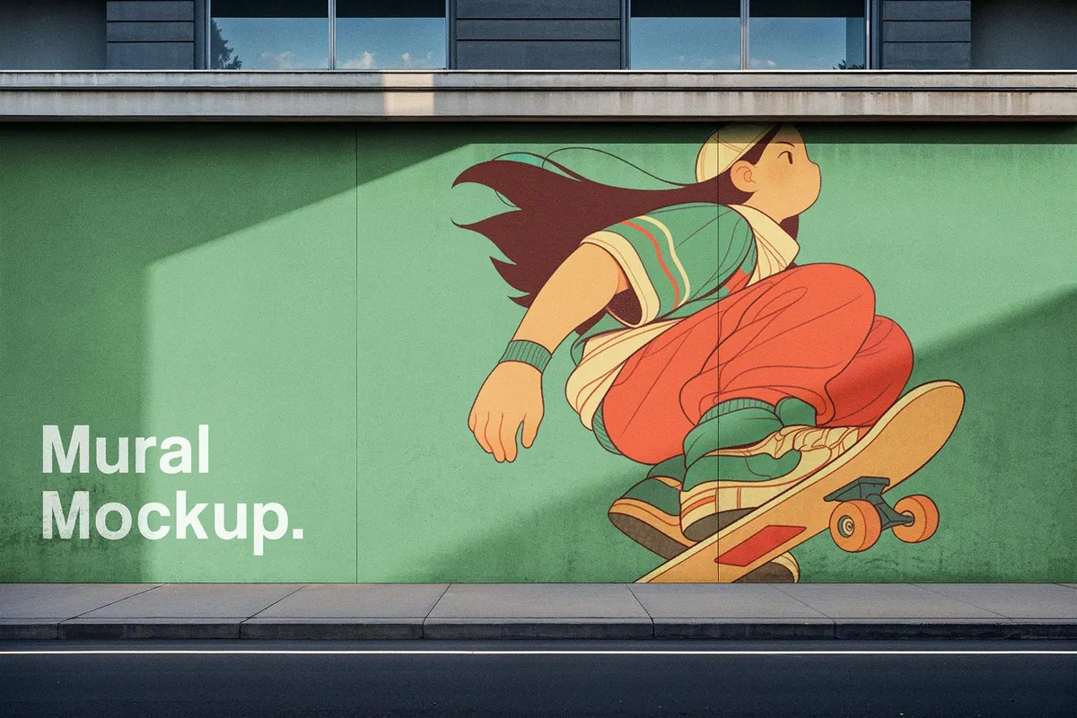 Mural Wall Mockup