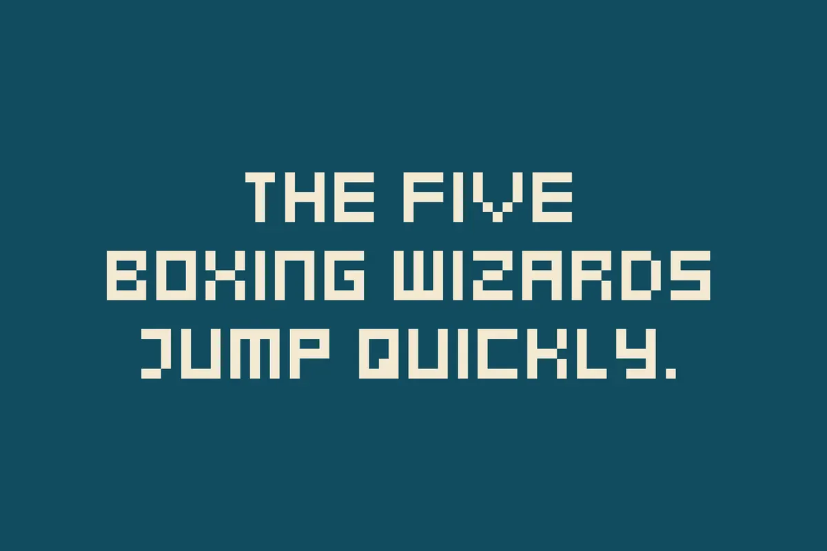 Kenney Mini Square Font Family