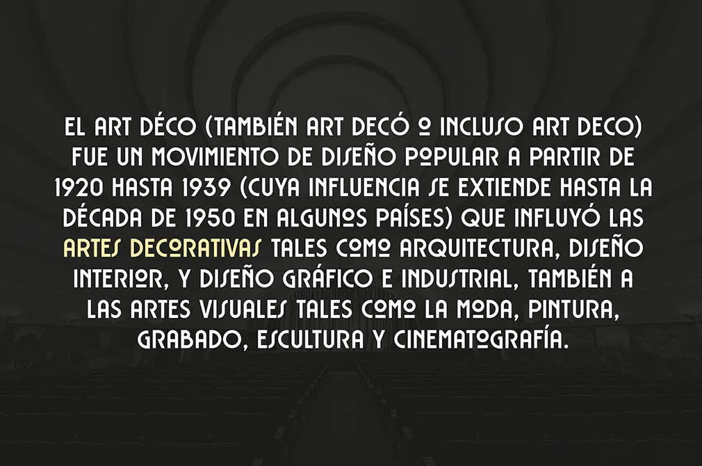 Rousseau Art Deco Font